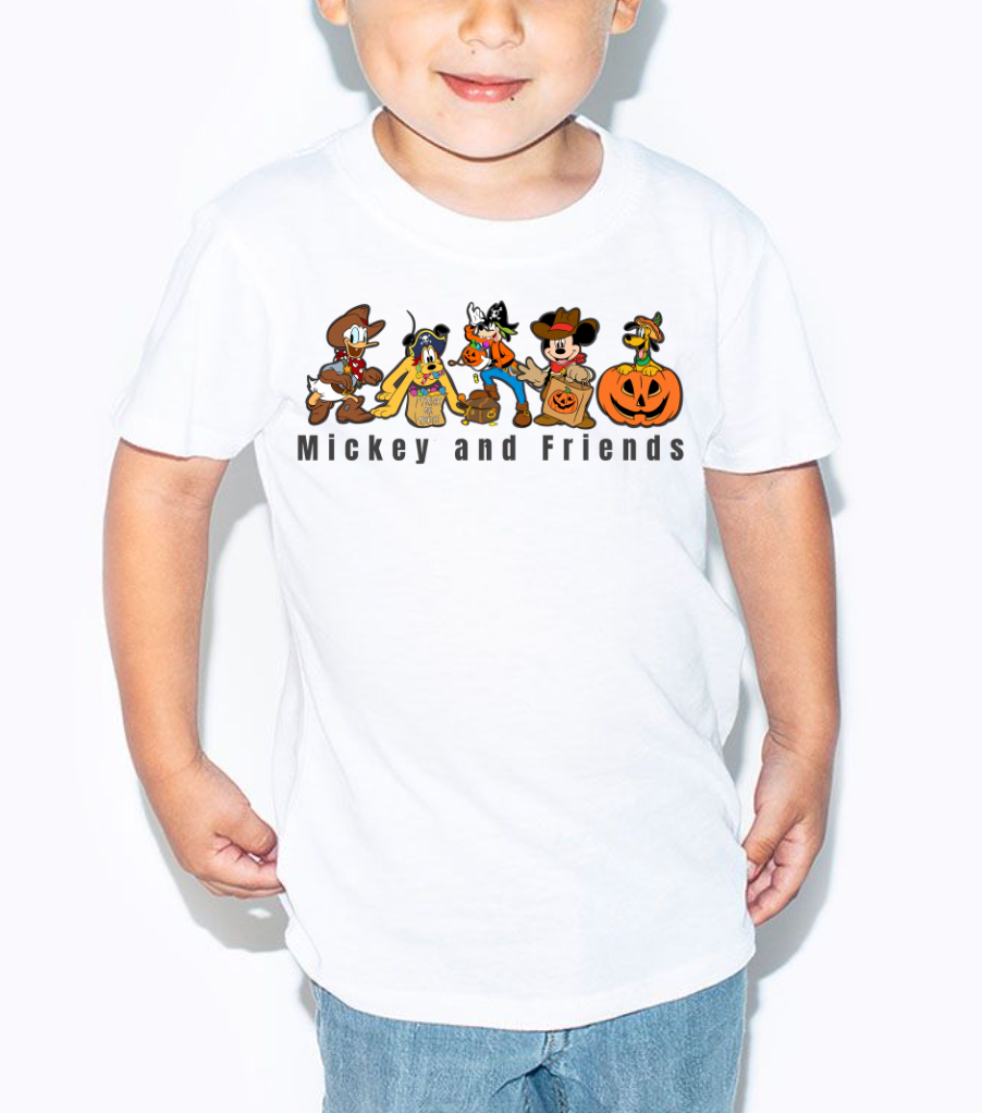 Halloween Mickey & Friends Graphic Tee