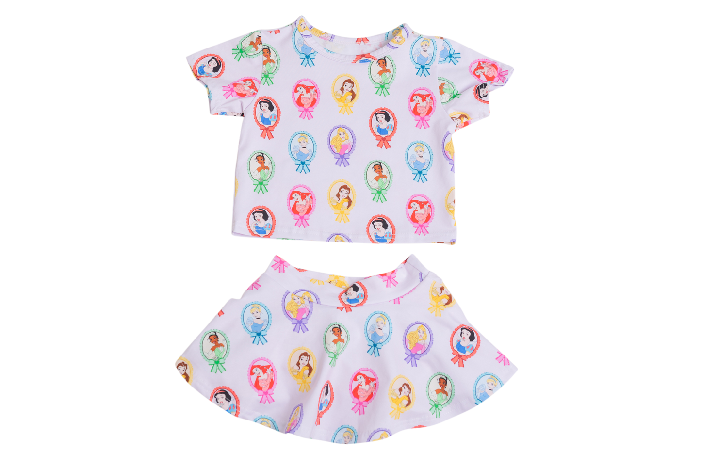 Skirt and Tee Set, Princesses
