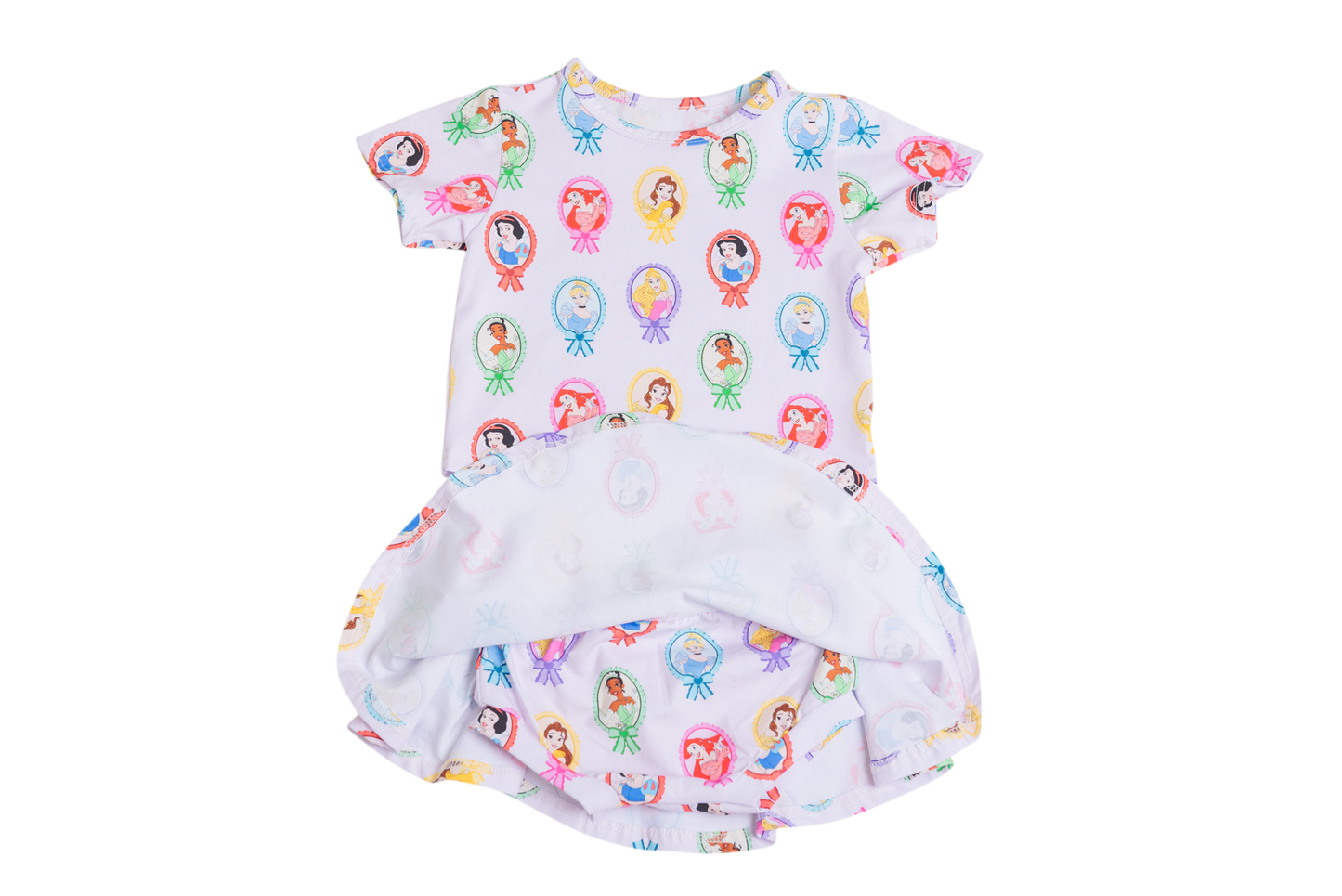 Skirt and Tee Set, Princesses