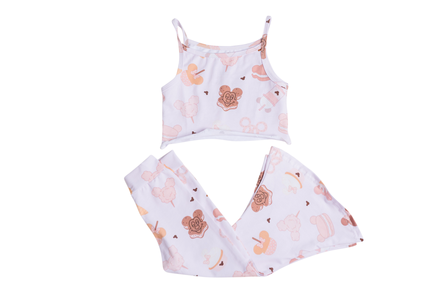 Tank and Flared Pant Set, Snacks