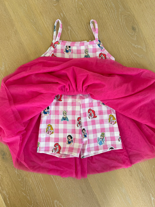 Pink Princess Picnic Tulle Dress