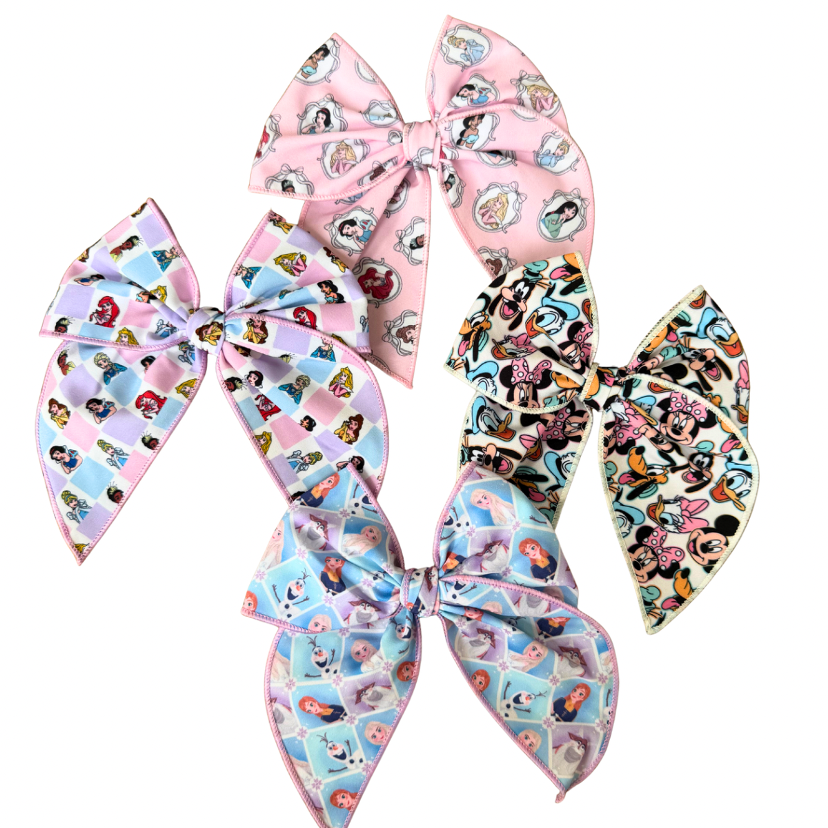 Ice Princess Oversized Hair Bow βοΈ