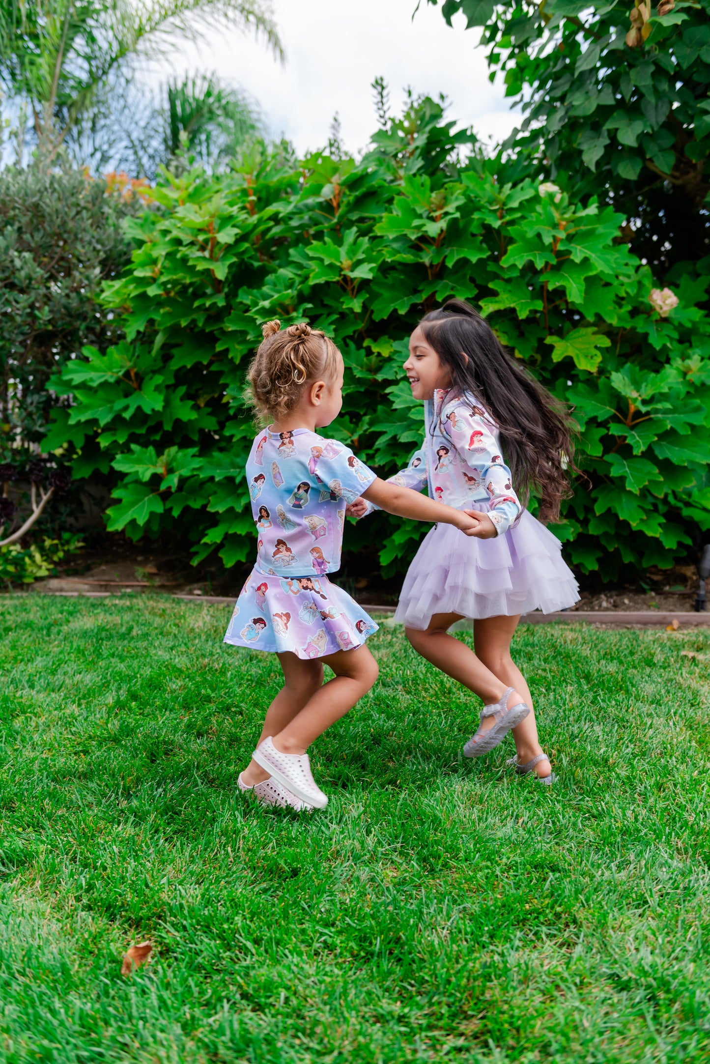 Skirt and Tee, Pastel Print- Arrives Early December