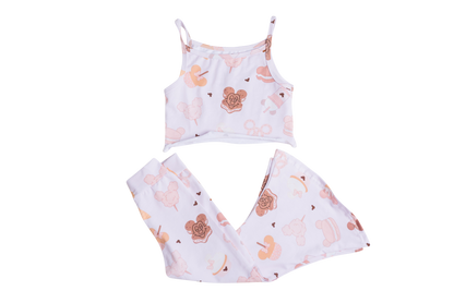 Tank and Flared Pant Set, Snacks