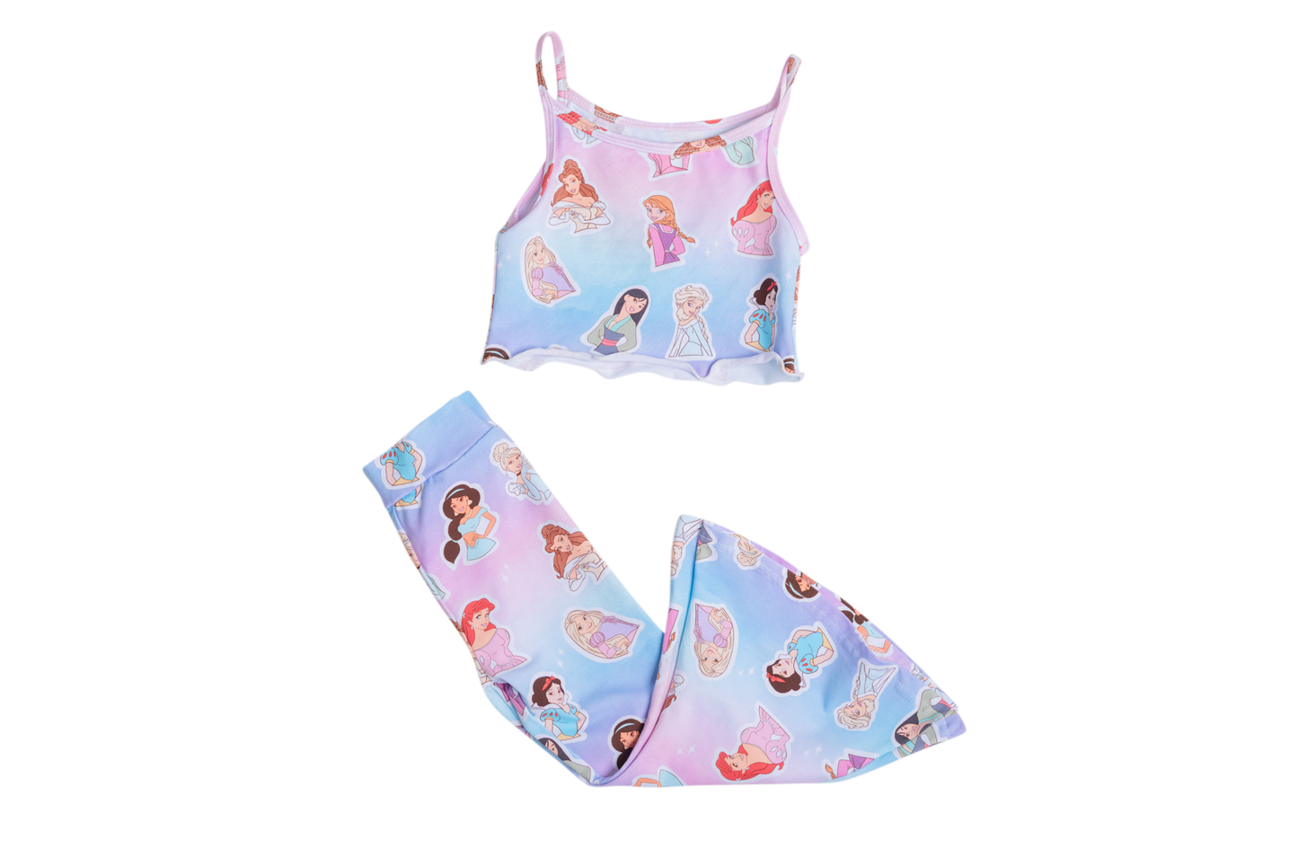 Tank and Flared Pant Set, Pastel- Arrives Early December
