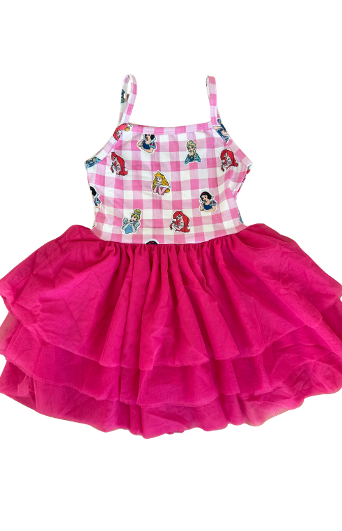 Pink Princess Picnic Tulle Dress