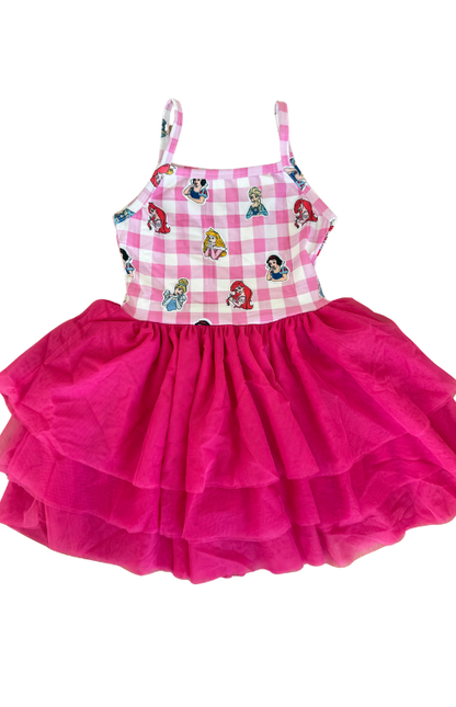 Pink Princess Picnic Tulle Dress