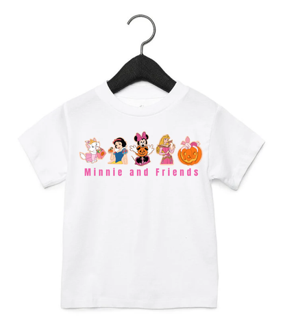 Halloween Minnie & Friends Graphic Tee