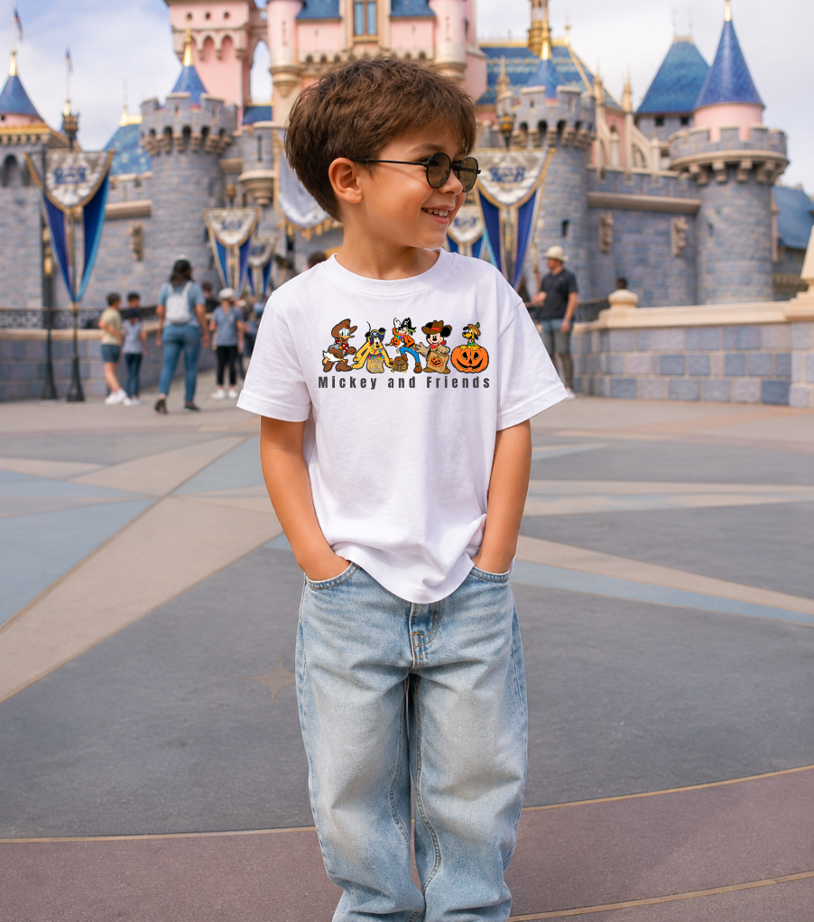 Halloween Mickey & Friends Graphic Tee