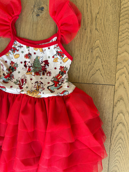 Red Christmas Tulle Dress
