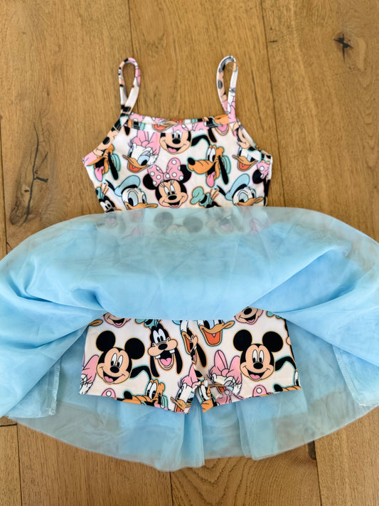 Mickey & Friends Tulle Dress