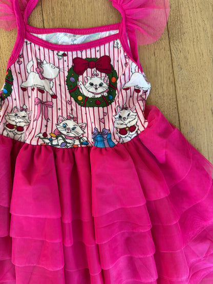 Marie’s Pink Holiday Tulle Dress