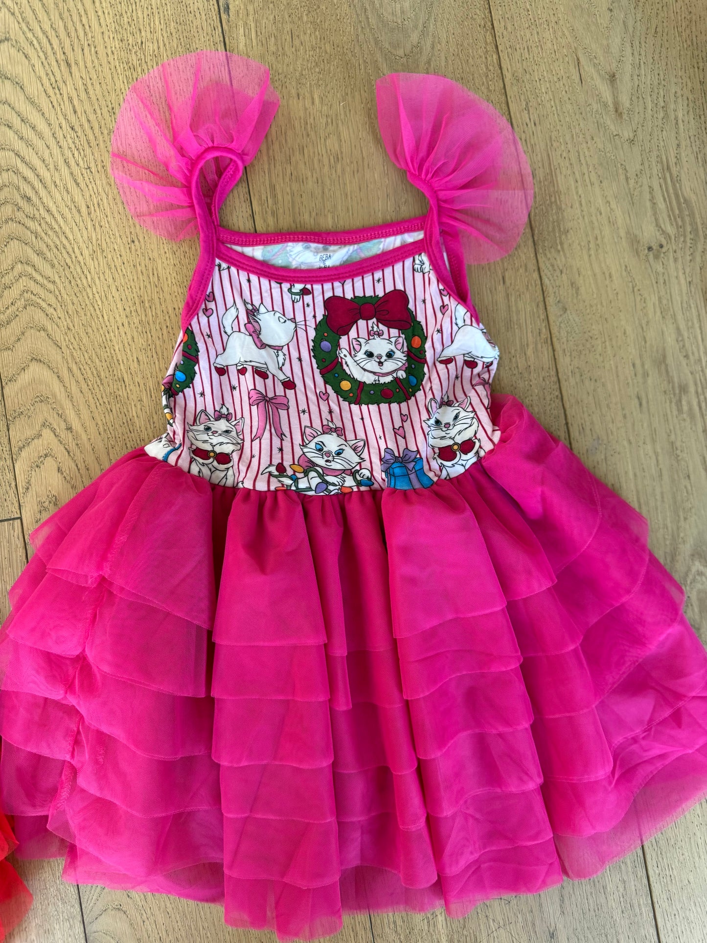 Marie’s Pink Holiday Tulle Dress