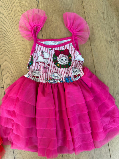 Marie’s Pink Holiday Tulle Dress