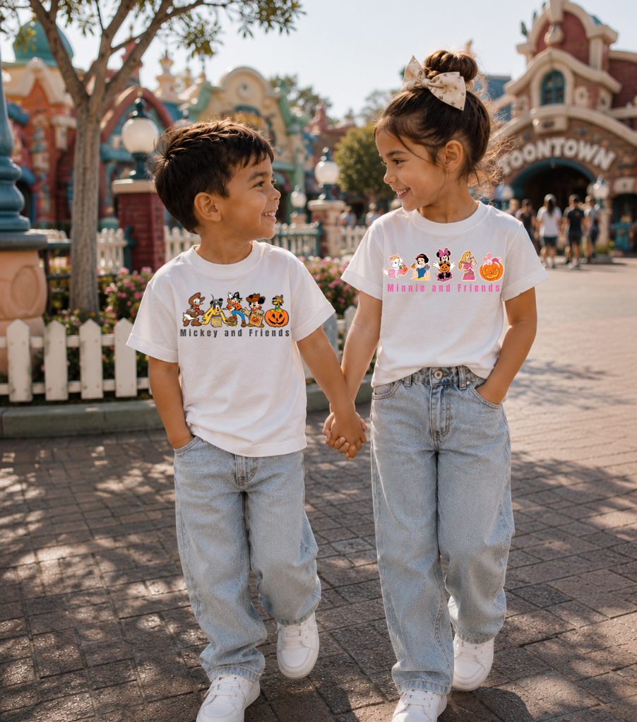 Halloween Minnie & Friends Graphic Tee