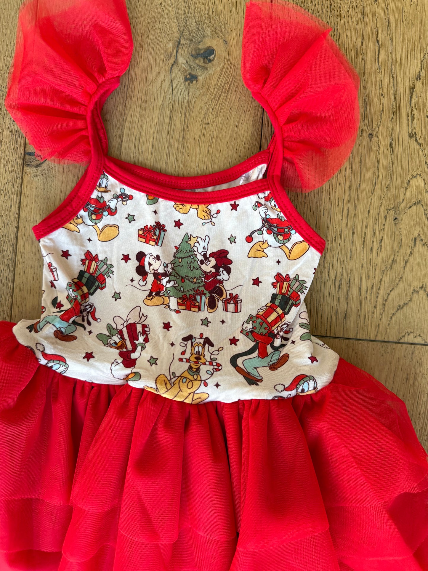 Red Christmas Tulle Dress