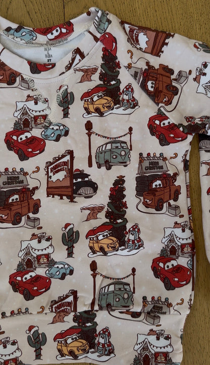 Holiday Cars Pullover