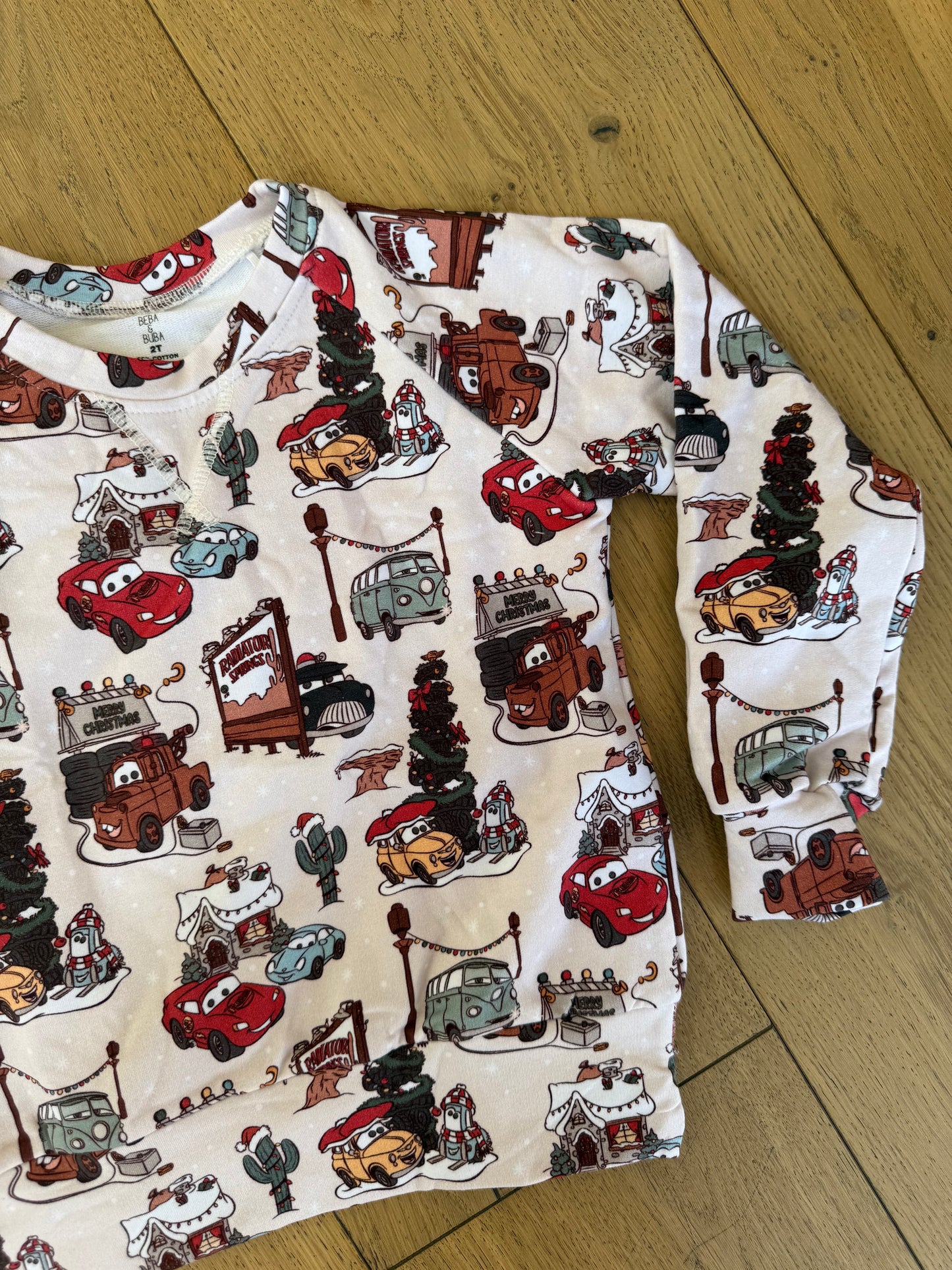 Holiday Cars Pullover