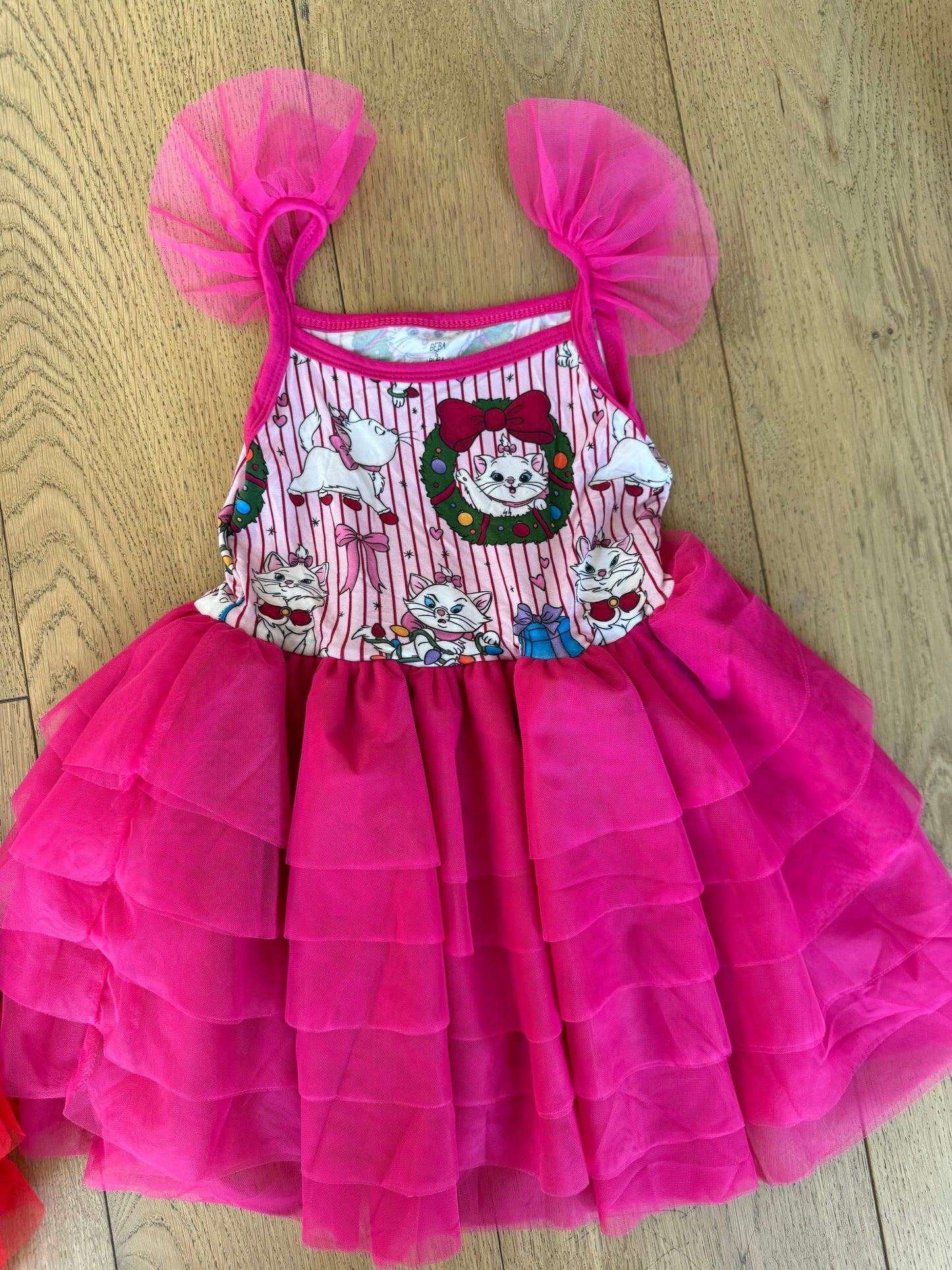 Marie’s Pink Holiday Tulle Dress