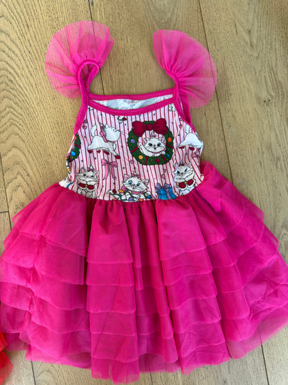 Marie’s Pink Holiday Tulle Dress