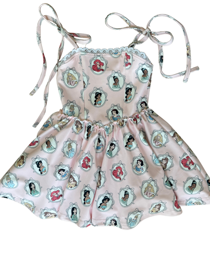 PRE-ORDER Heirloom Princess Tie-Strap Dress