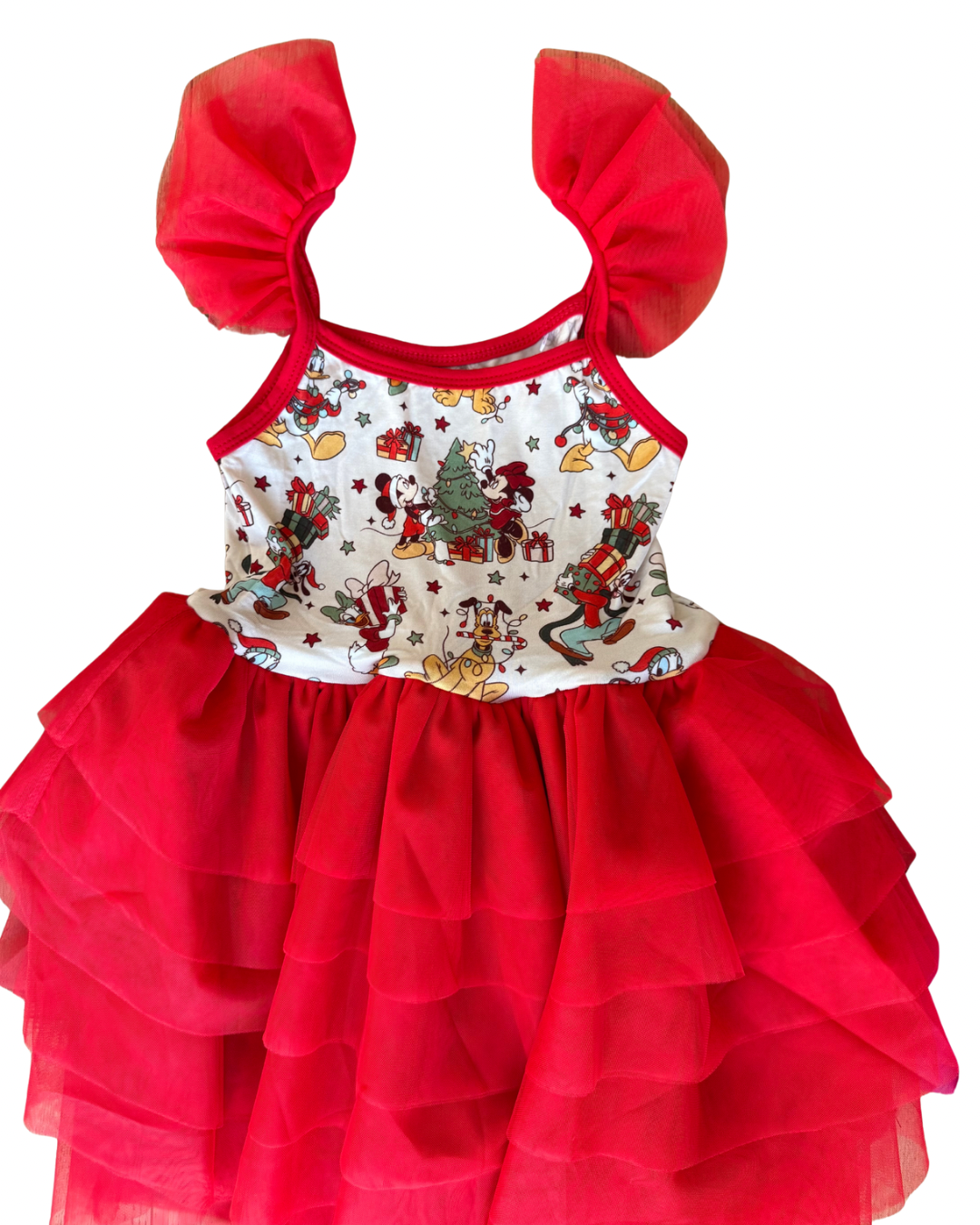 Red Christmas Tulle Dress