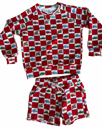 Cars Pullover Set