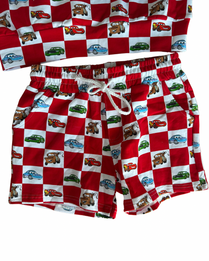 Cars Pullover Set