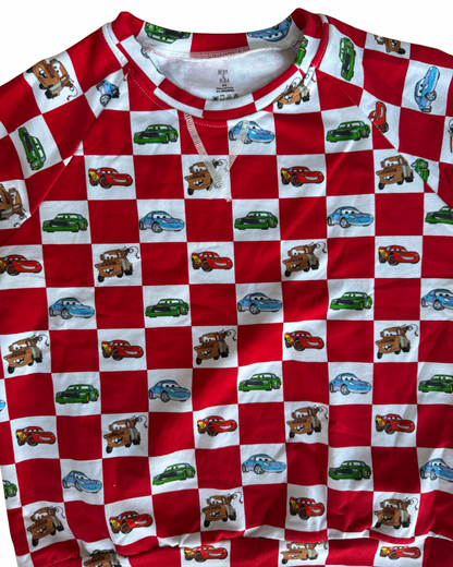 Cars Pullover Set