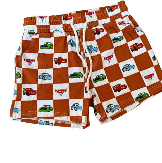 Boys Cars Shorts