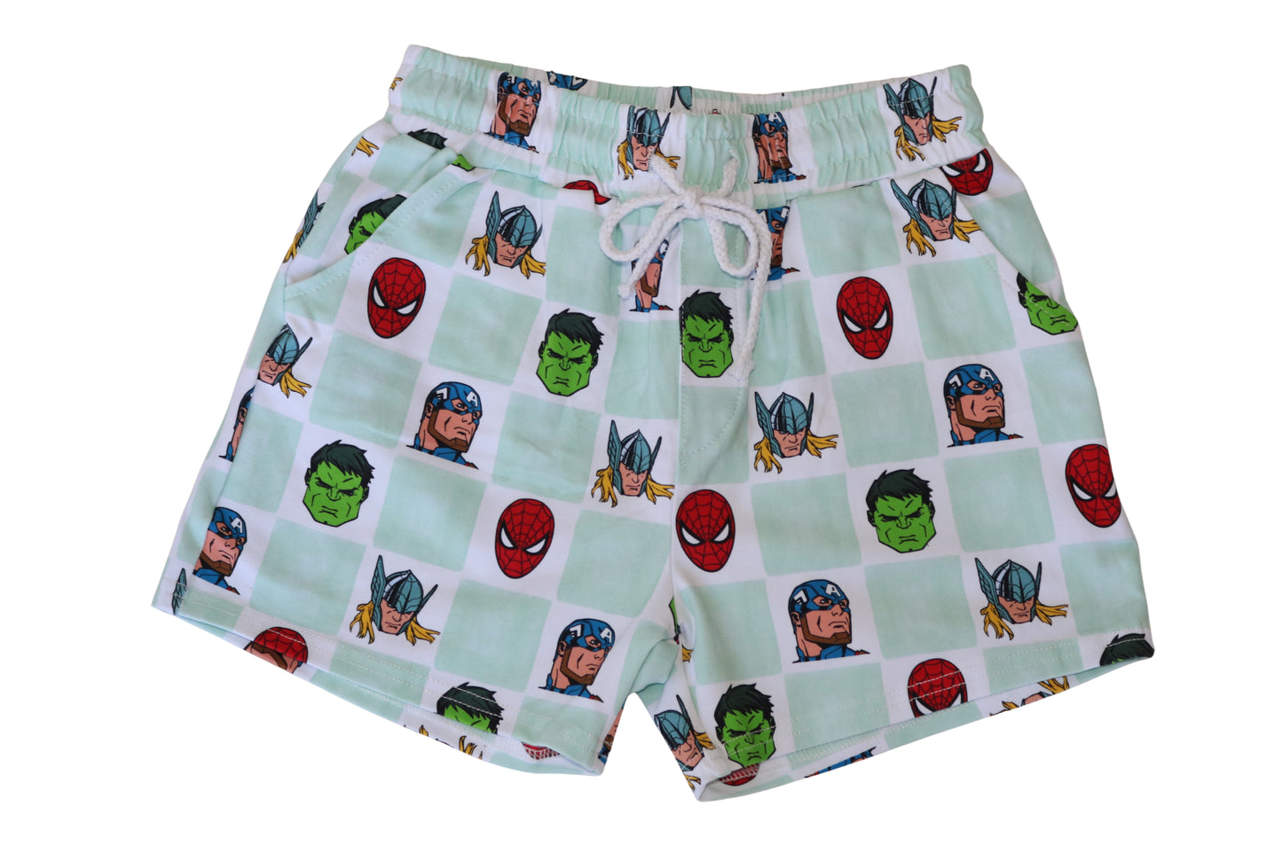 Boys Superhero Shorts